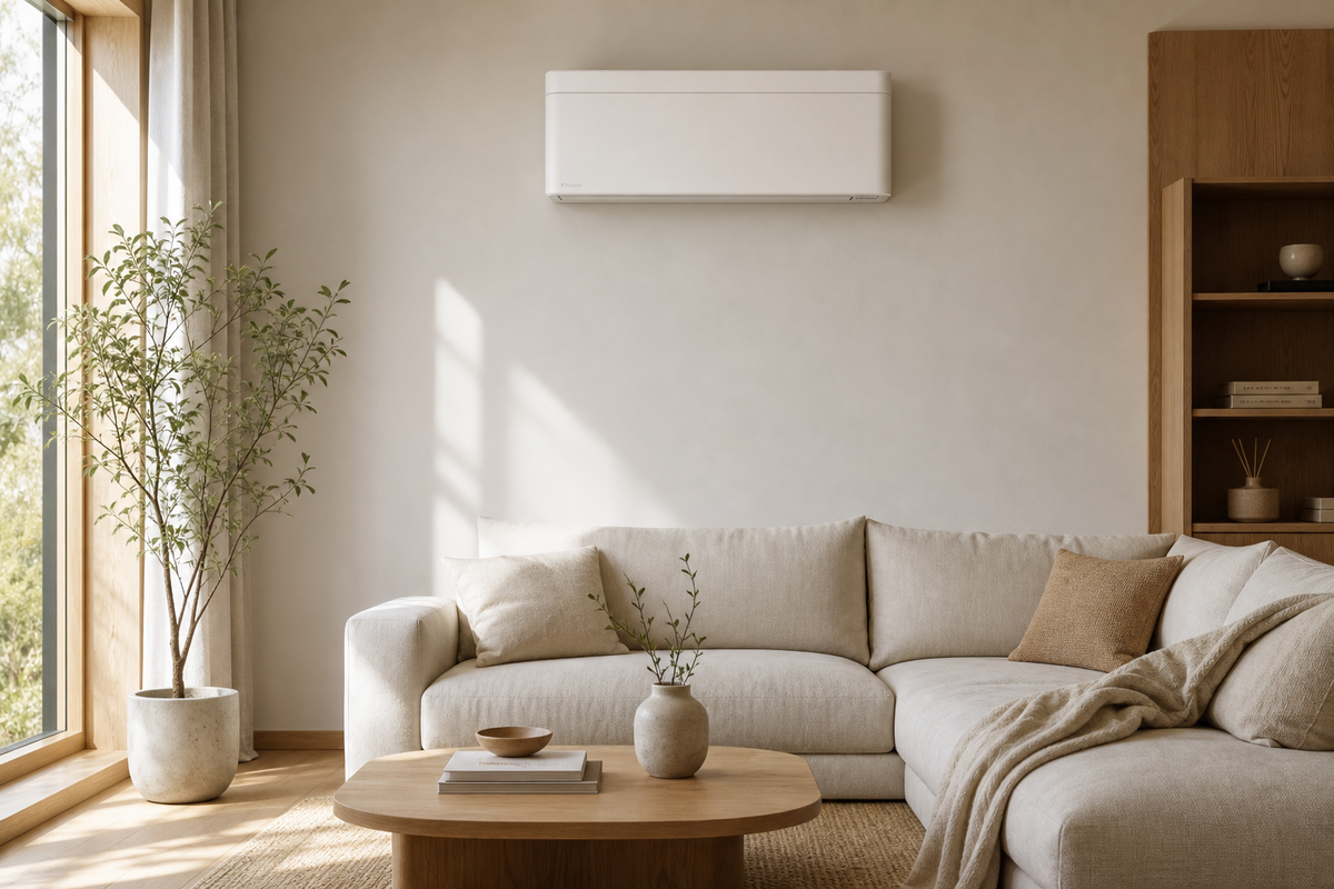Daikin Perfera 3.5kW in the home
