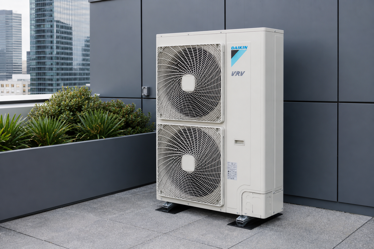 Daikin VRV IV S-Series 6HP Outdoor in the home