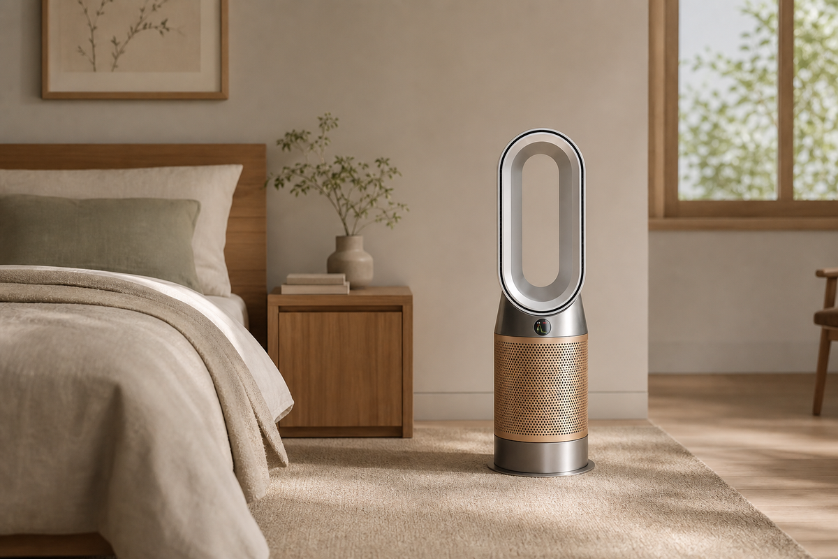 Dyson Purifier Hot+Cool Formaldehyde HP09 in the home