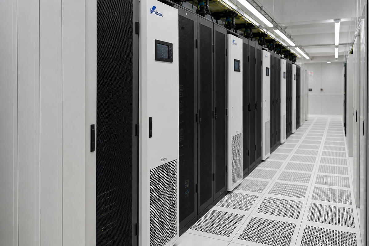 Envicool XRow XR6020A In-Row Precision Cooling 20kW in the home