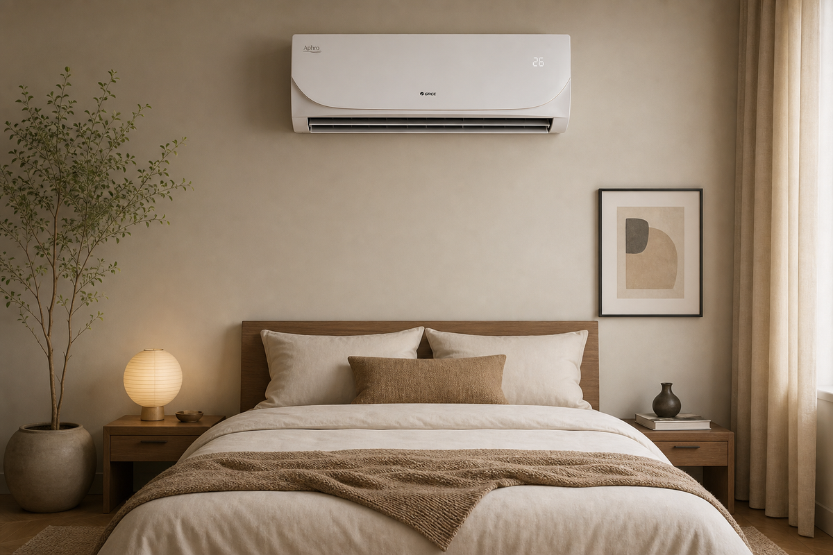 Gree Aphro 2.5kW Wall Split in the home