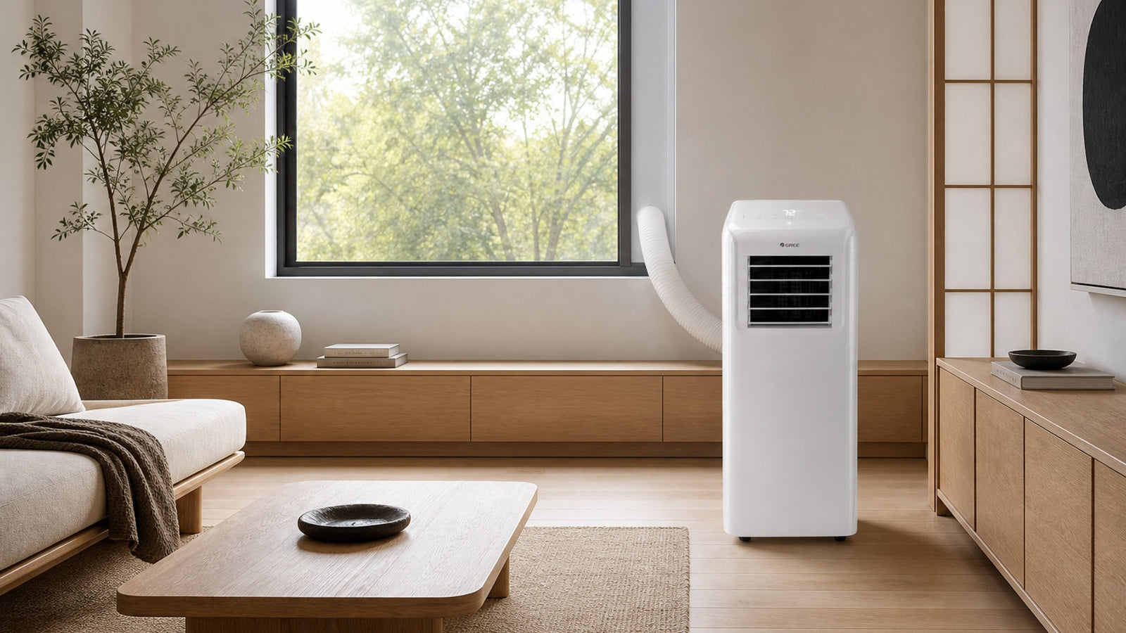 Gree Shiny Portable AC in the home