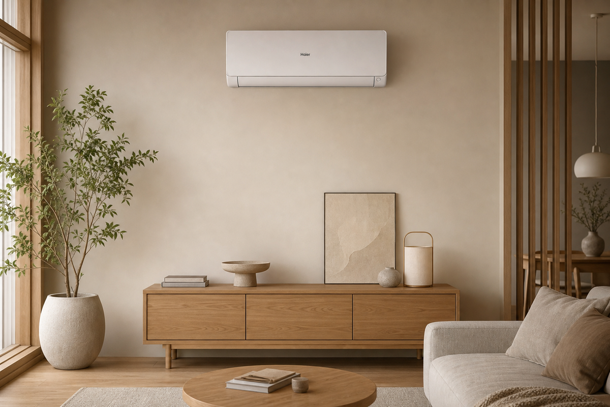 Haier Pearl 3.5kW in the home