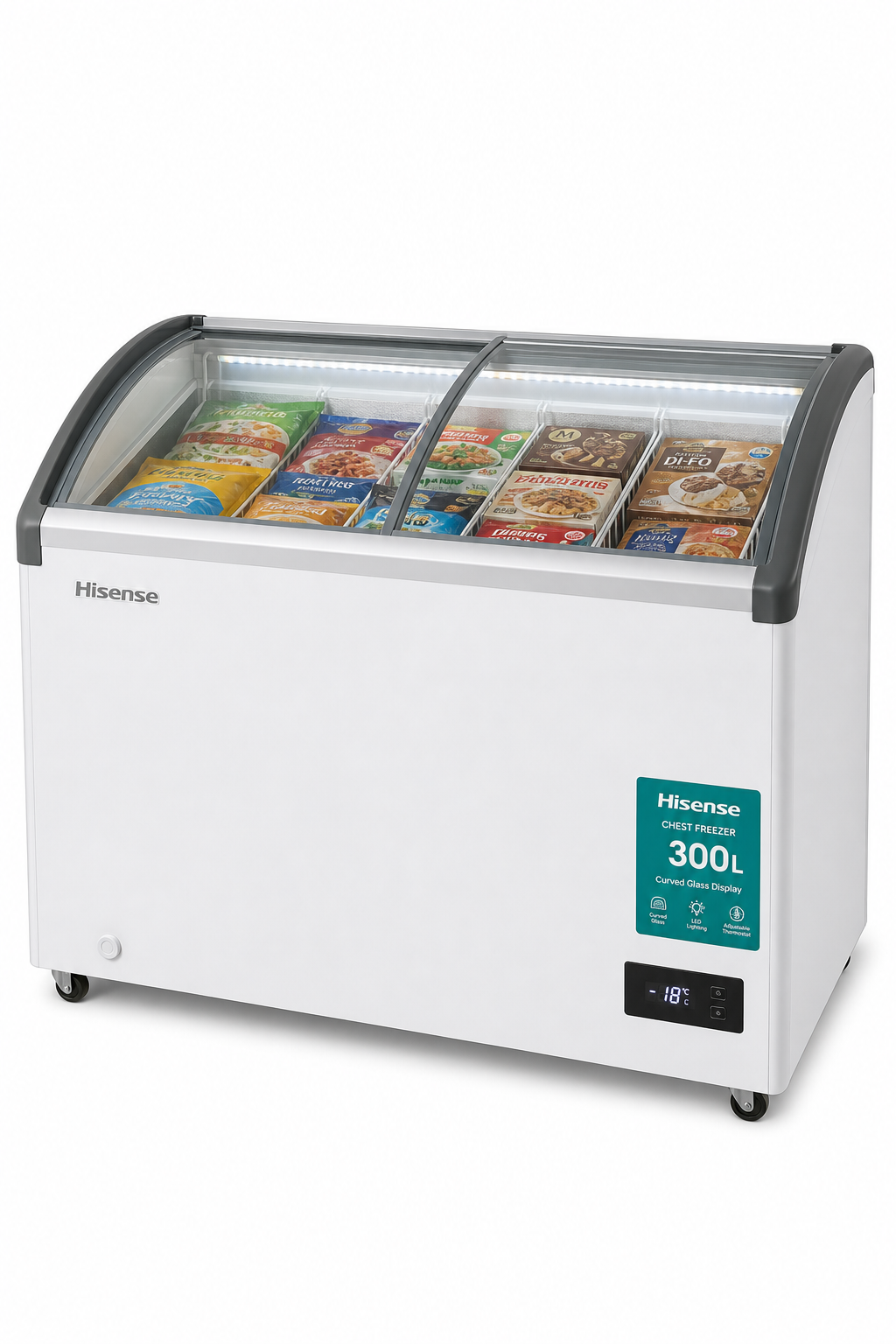 Hisense Display Freezer 300L