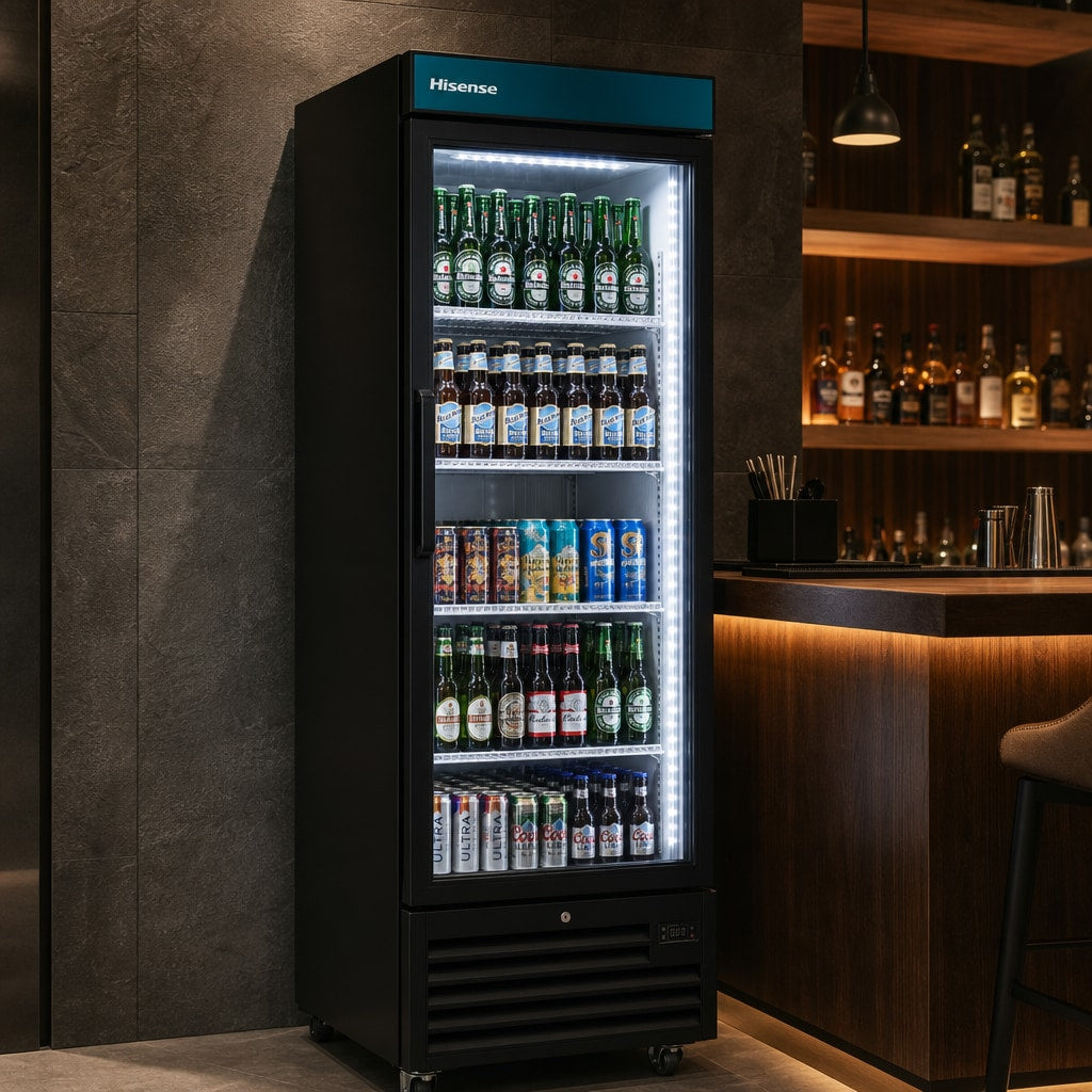 Hisense FL-37FC Beverage Cooler 282L in the home