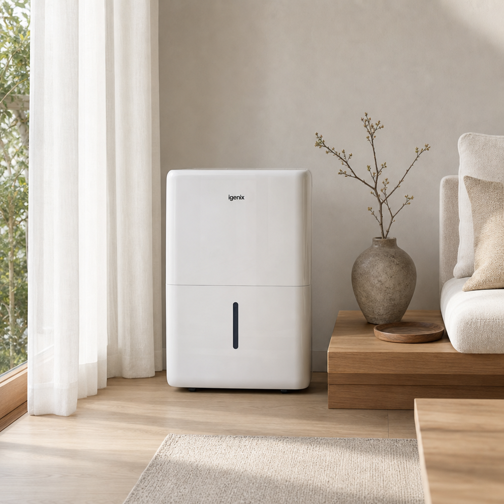Igenix IG9851 50L Portable Dehumidifier in the home