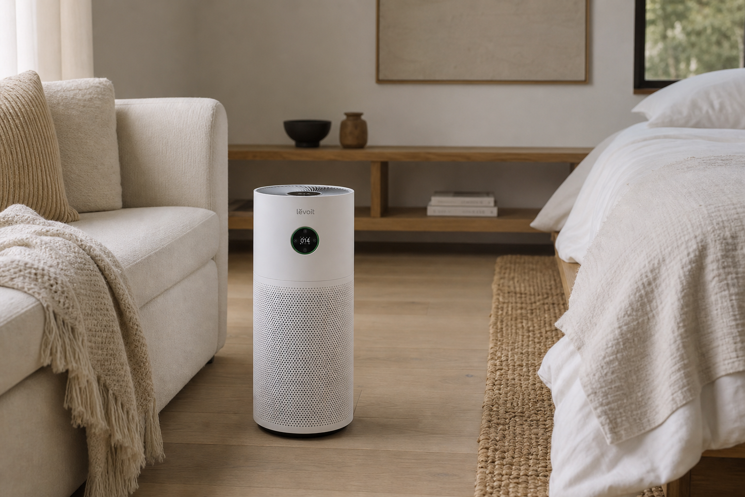 Levoit Core 400S Purifier in the home
