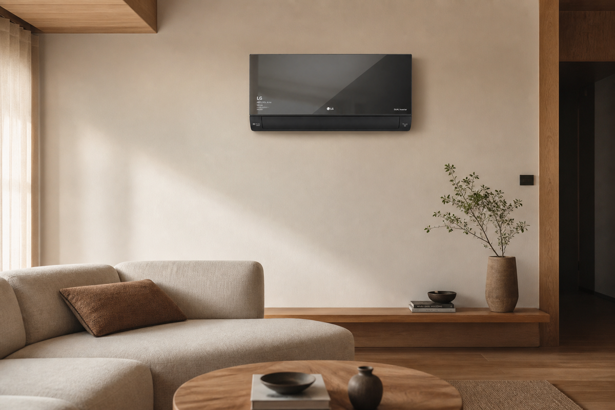 LG ArtCool AI Air Deluxe 2.6kW in the home