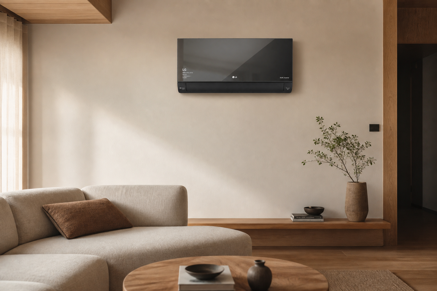 LG ArtCool AI Air Deluxe 2.6kW in the home