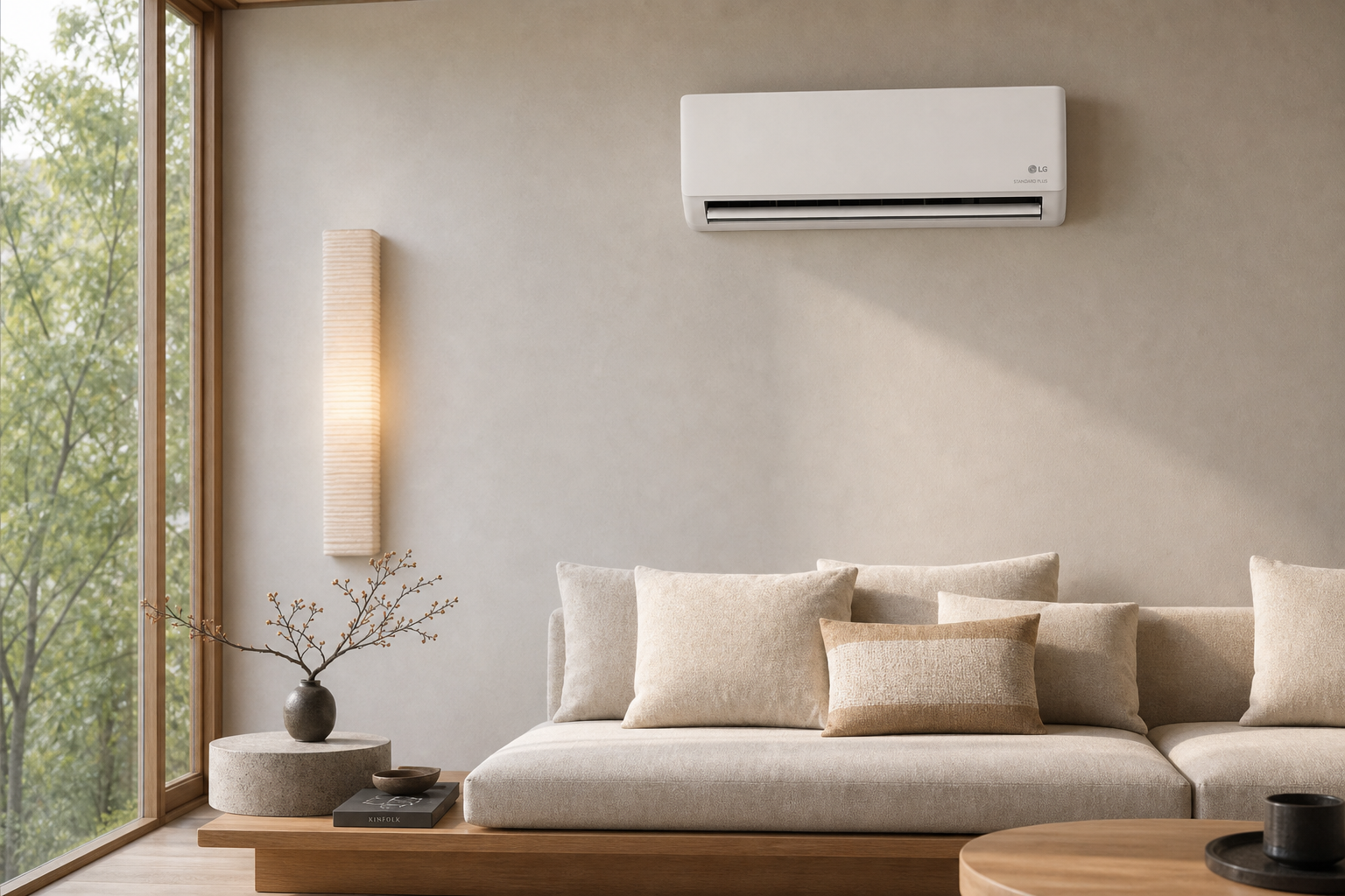 LG Standard Plus 2.6kW Wall Split in the home