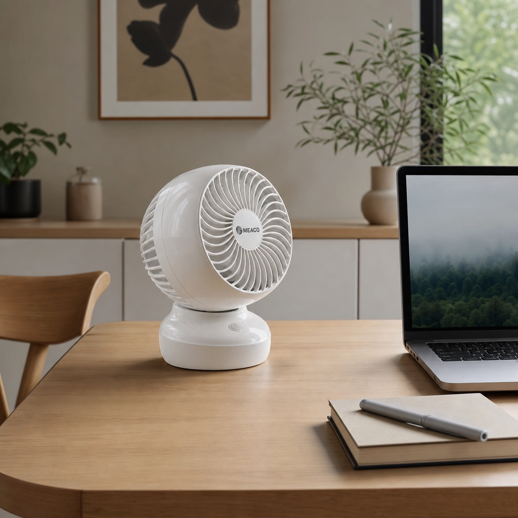 MeacoFan 650 Desk Circulator in the home