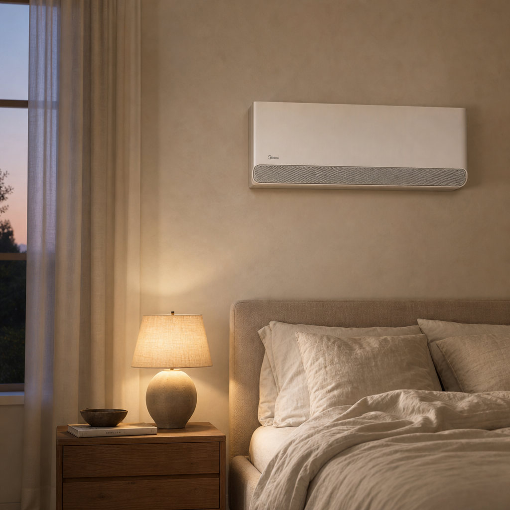 Midea BreezeleSS 2.5kW in the home