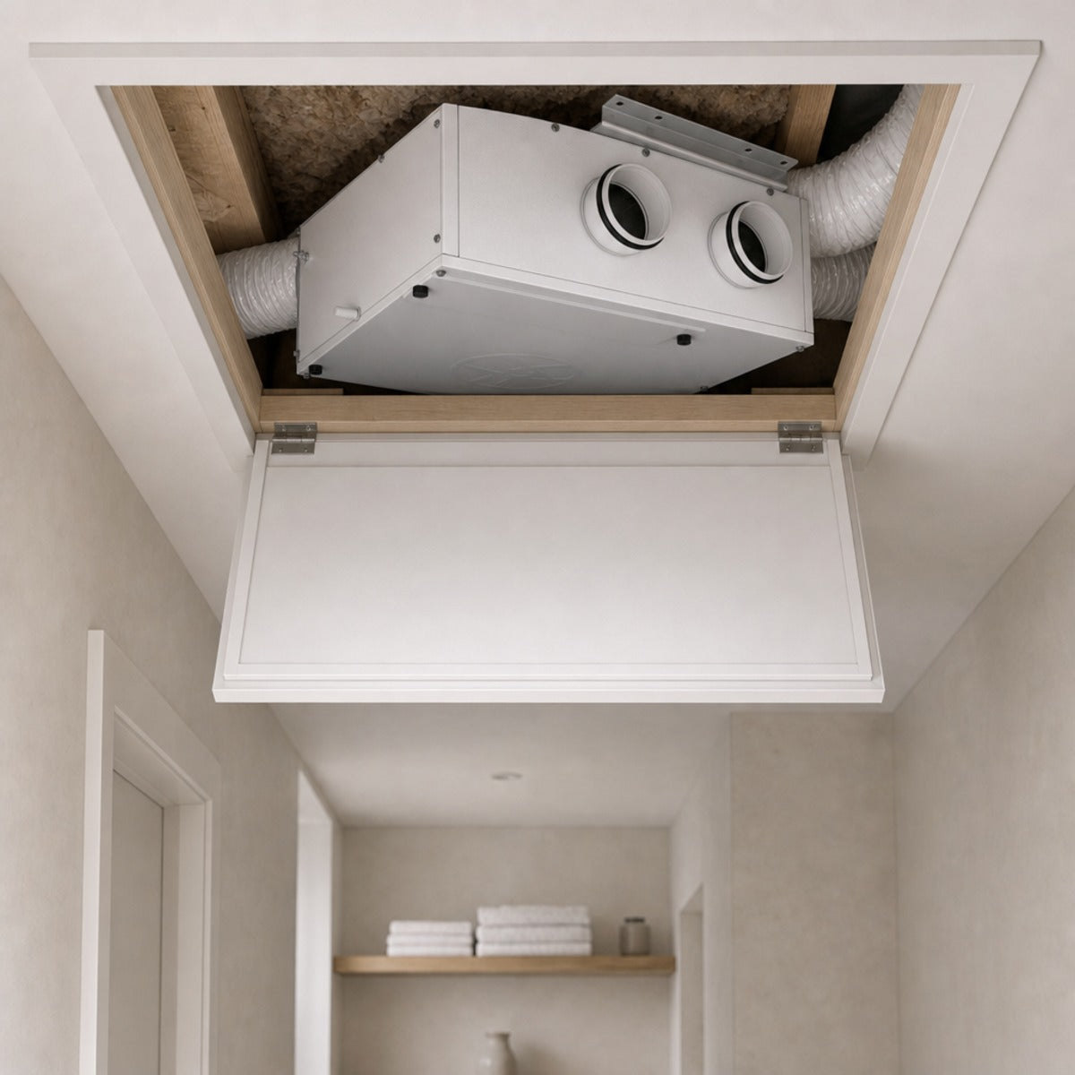 SORA MVHR Whole-Home Kit (2-Bed) in the home