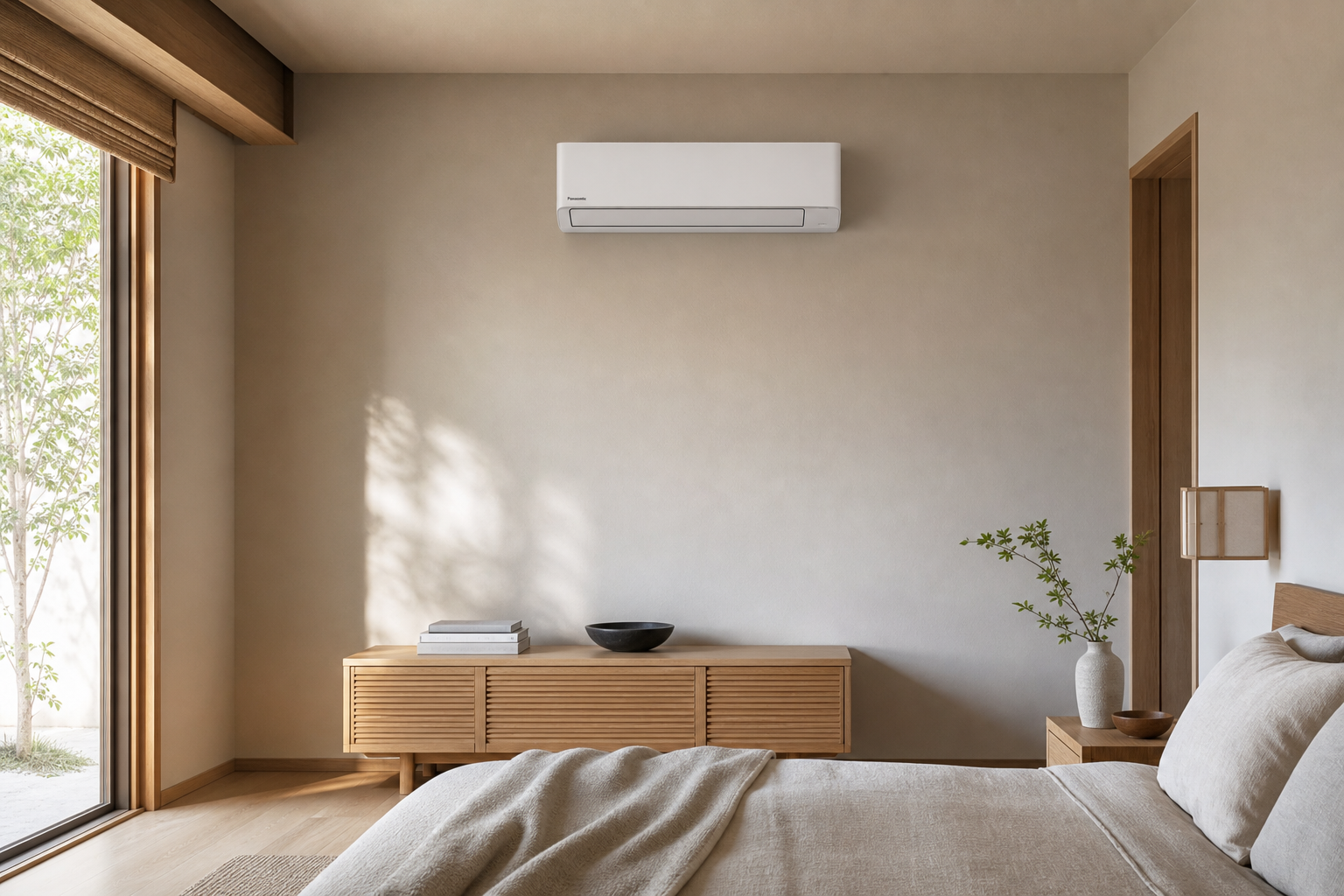 Panasonic BZ Super-Compact 2.5kW Wall Split in the home