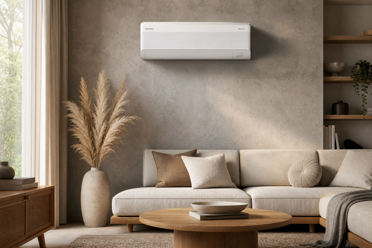 Samsung WindFree Elite 2.5kW in the home