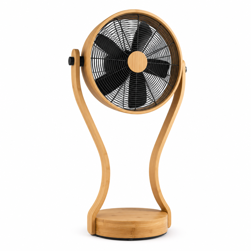 Stadler Form Otto Bamboo Floor Fan