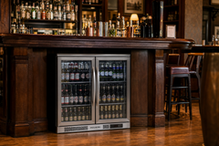 Sterling Pro SP2HC-STS Double Door Bottle Cooler, image 2