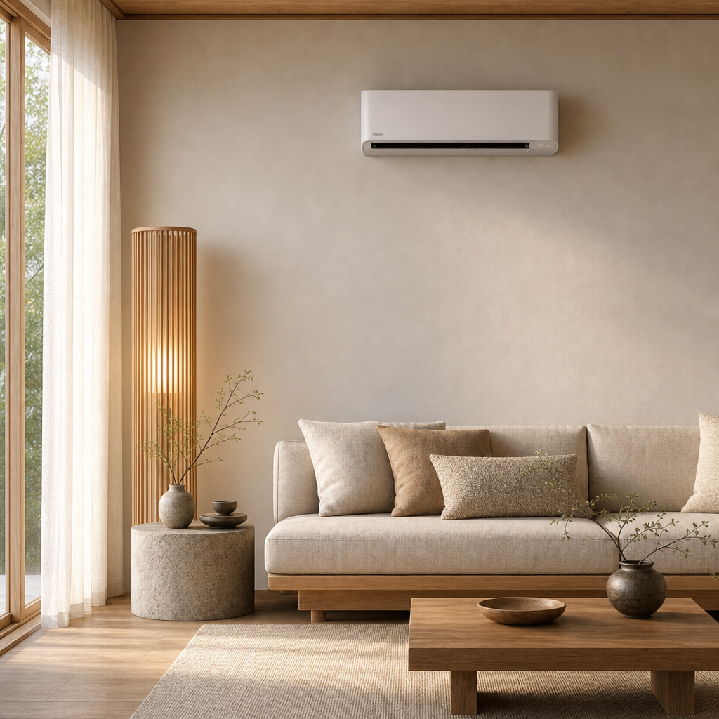 Toshiba Seiya 2.6kW Wall Split in the home