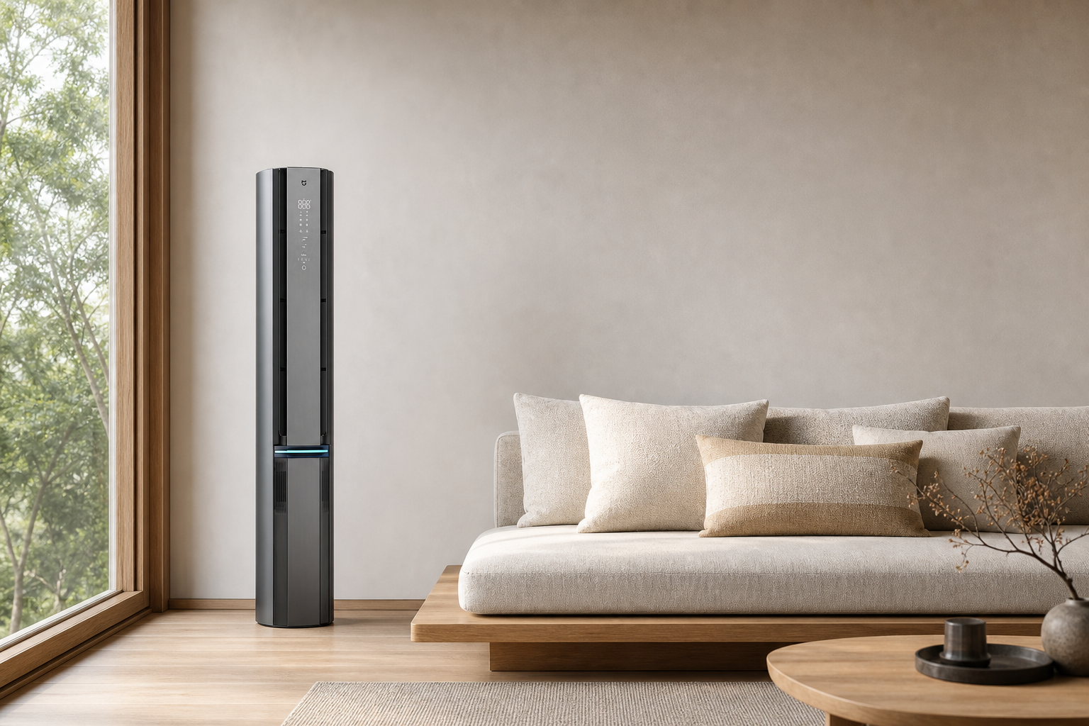 Xiaomi Mijia Fresh Air Pro Tower in the home