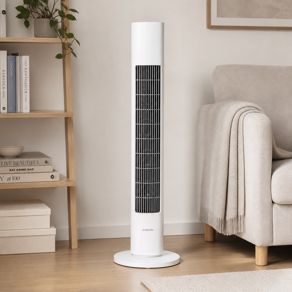 Xiaomi Smart Tower Fan in the home